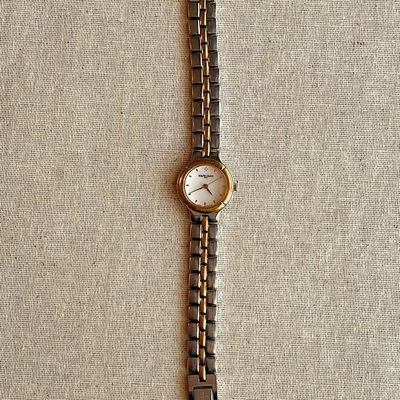 Darling Vintage Marie Claire Paris Two Tone Watch